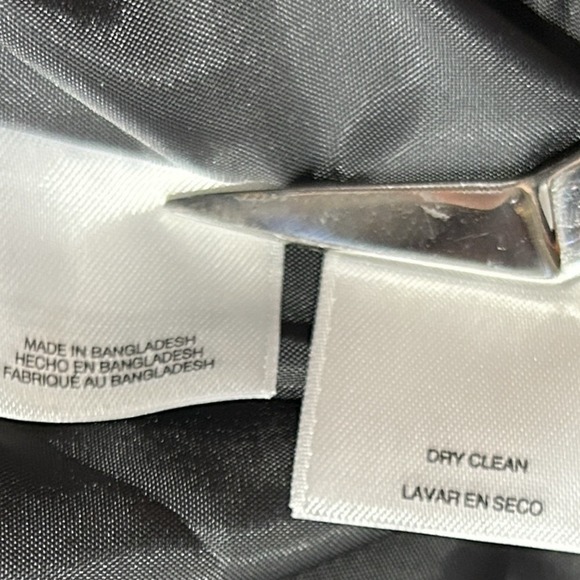 EVAN PICONE Sheath Dress Black w/ Pink Trim Size 12 Knee Length Sleeveless - Picture 11 of 11